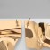 Earrings Metal "Atmosphere" rhombus rumbled, color gold
