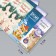 Stick Paper "Fluffy New Year" 3x9 cm sheet 10x10 cm