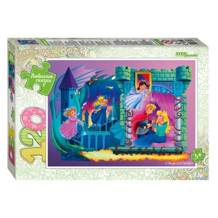 Puzzles "Favorite Tales", 120 elements, mix-6