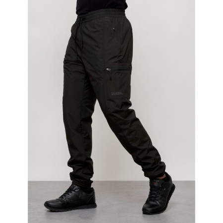 Sports male winter, size 48, dark gray color-5