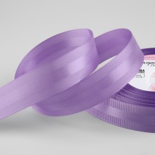 The tape is decorative, repression/satin, 25 mm, 18 ± 1 m, lilac color