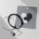 Bracelets "Demetrons" yin-yang, friendship, black and white color