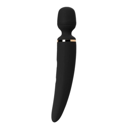 Satispyer Woman Wand vibrator, 10 modes, ABS plastic, black color, 34 cm, D = 5.7 cm-1