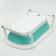 Bath Bath Folding with a drain, 75 cm..