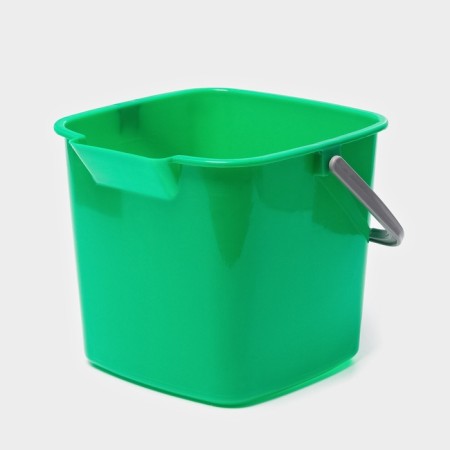 Difficult bucket, 5.6 l, 22 × 23 × 18.7 cm, green-1
