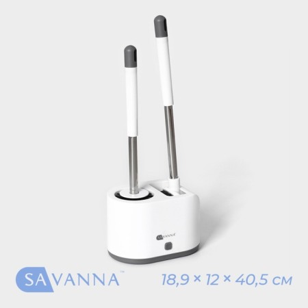 Savanna's savanna brush brush for the toilet brush, white color