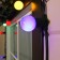 Girlyanda "Bels Light" 50 m, IP65, 2W, dark rubber thread, step 40 cm, E27 (without lamps), 220 V