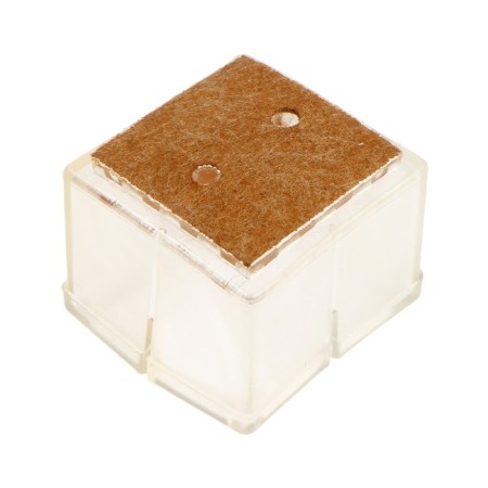 Furniture rubber pad felt, square, d = 30-35 mm, 4 pcs-2