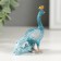 Polystone souvenir "Pavlin with rhinestones" 5.5x6.5 cm