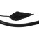 Lily chandelier (flower) 2x15W E27 Model: BR 00253 Black/Transparent