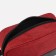 Cosmetic bag with lightning, burgundy color