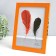 Photo frame plastic 15x20 cm "Red -haired" gold stroke 22.5x17.5 cm