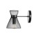 Sconces 662413/1 40W E14 black 18x12x18 cm