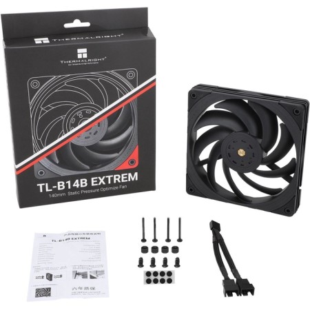 Thermalright TL-B14B EXTREME Black 4-Pin 31.4DB 240GR RET (TL-B14B-EX)-7
