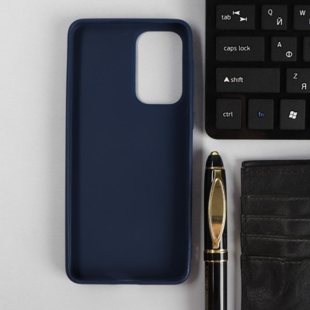 PERO case for the Samsung A33 phone, silicone, blue-1