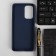 PERO case for the Samsung A33 phone, silicone, blue