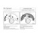 Boid the rear left Rival for Kia Sportage IV 2016-2018 2018, on, plastic, with fasteners, 42805001