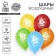 Air ball 12 ““ Good Way, graduate! ”, 1-sided, set of 5 pcs., Mix