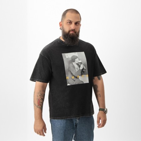 Men's T -shirt MIST "Beer" made of boiled cotton, col. black, rr m-4