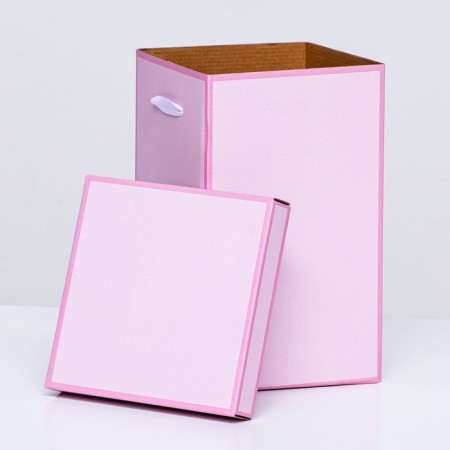 The box is folding, pink, 14 x 23 cm-4