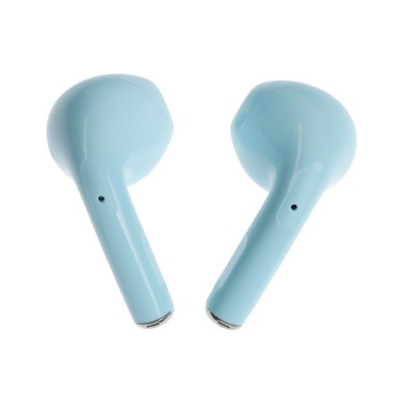 Wireless headphones Pro13, TWS, inserts, BT 5.0, 30/180 mAh, transparent, blue-6