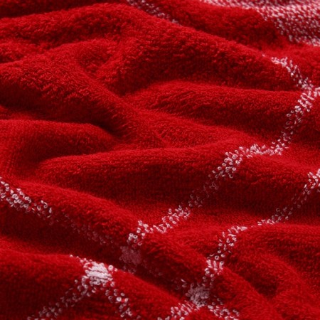 A Terry Etel "Cell", col. red, 50x90 cm, 100% cotton, 420 g/m2-6