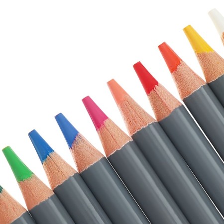 Pencils Watercolor Gamma "Studio" 48 colors, barrier 3.8 mm, cardboard box, 110822_48-5