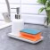 Set of domestic sponges with a cleaning layer of the share "Profile", 9 × 6.5 × 4.5 cm, 2 pcs