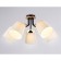Ceiling light Ambrella Light, Modern, TR4733, 5HE27, Black Color