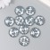 Decor (cabochon) for creativity glass "Anchor" mix d = 2.5 cm