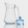 Glass Glass Luminarc Arc, 1.3 l, blue color