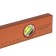 SPARTA level, 60 cm, aluminum, 3 eyes, orange, ruler
