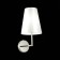 Wall lamp EVOLUCE. Sle105901-01. Bellino. 1x40 W, E14, 20.6x33.9 cm, Nickel color
