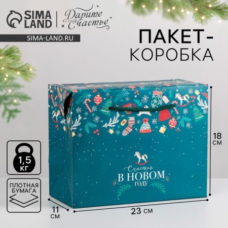 Package Corps "Happiness in the New Year", 23 x 18 x 11 cm, New Year