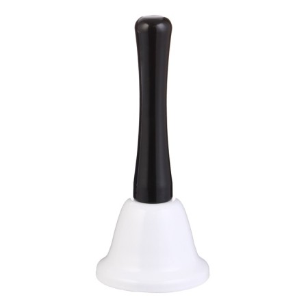 Bell, white, 12.5 x 5.2 cm