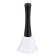 Bell, white, 12.5 x 5.2 cm