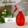 Spray gun, 0.5 l, color mix, Greengo