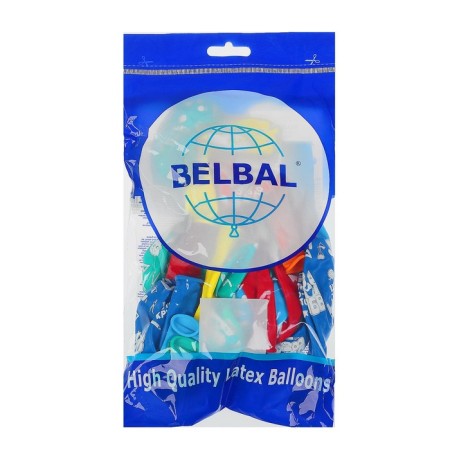 Shar Latex 14 “School is cool”, pastel, 5 -sided, set of 25 pcs.-3