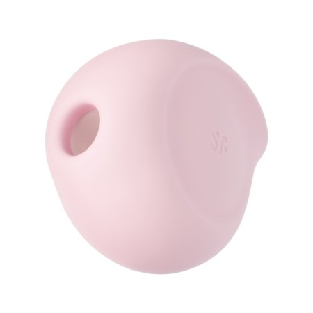 Vacuum-wave contactless stimulator of the Satiffyer Sugar Rush clitoris, silicone, pink color-18