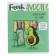 A notebook of 48 sheets in the avocado cage, covering cartoon, matte lamination Soft Touch, foil, mix