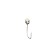 Mormyshka soldering Marlin’s eye, 4 mm, 10 nickel, 24 pcs.