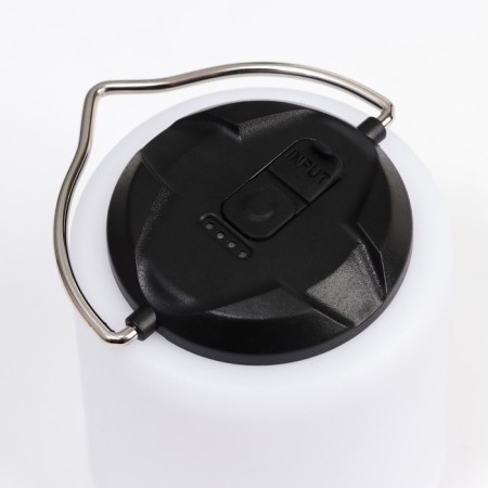 Fulls nightlight LED 4W USB AKB IP65 white-black 7.8x7.8x9.5 cm Risalux-4