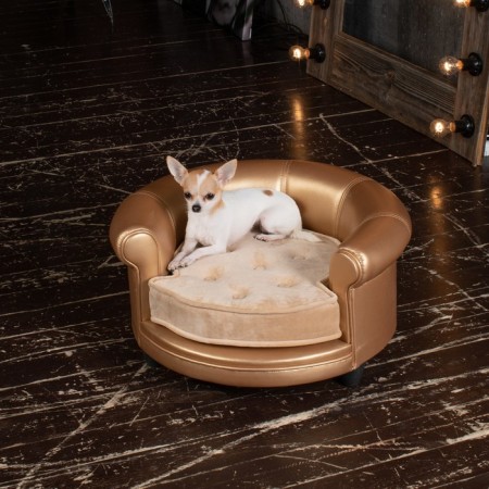 Sulperion Marphy, 62x60x30 cm, furniture fabric, size S, golden color