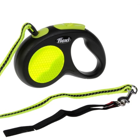 Roulette FLEXI Neon New Classic S (up to 12 kg) cable 5 m