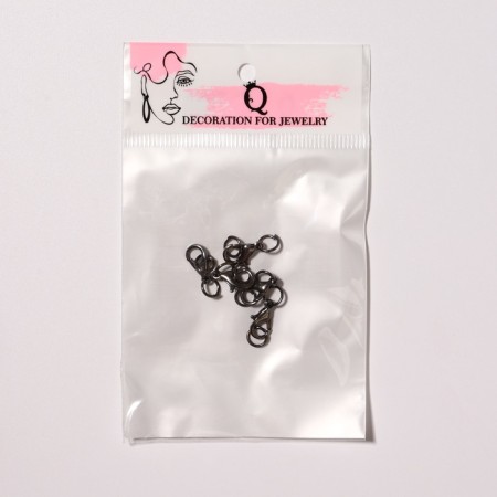 Carabin castle 10 mm, (set of 5 pcs.), Volent steel-3
