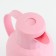 Thermos-coffeery 1 l, retains heat 24 hours, glass flask, pink