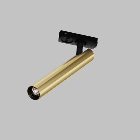 Technical TR141-1-6W3K-M-M-FOCUS T, 81.5x30x235 mm, LED, 6W, 280LM, 3000K, Black and Brass Currer Pinat-9