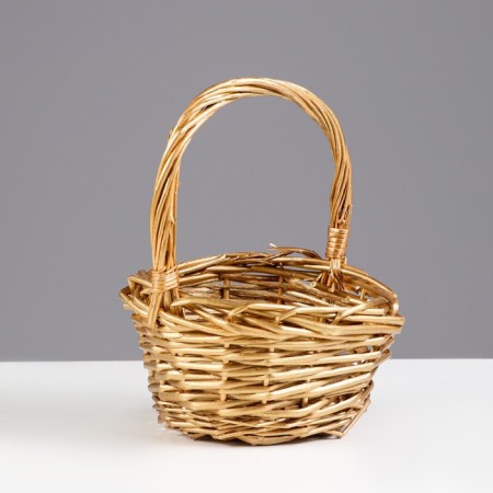 A set of baskets, 3 pcs, 25 × 12/29 cm, 21 × 10/25 cm, 17 × 9/20 cm, willow-2