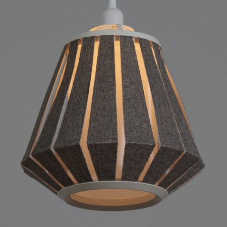 Lamp Bayerlux "Desser" E27 15W gray 29x29x25-125 cm-2