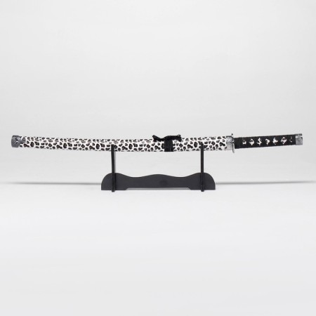 Souvenir weapon "Katana on the stand" Sheath under the leopard, light 89cm-1